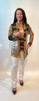 Top and blouse/set